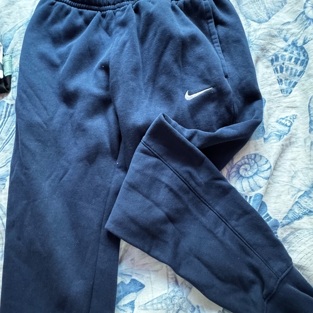 Nike Blue Sweatpants Athletic Joggers